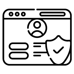 Provides tools to check and strengthen the security of your domains. Icon representing domain tools.