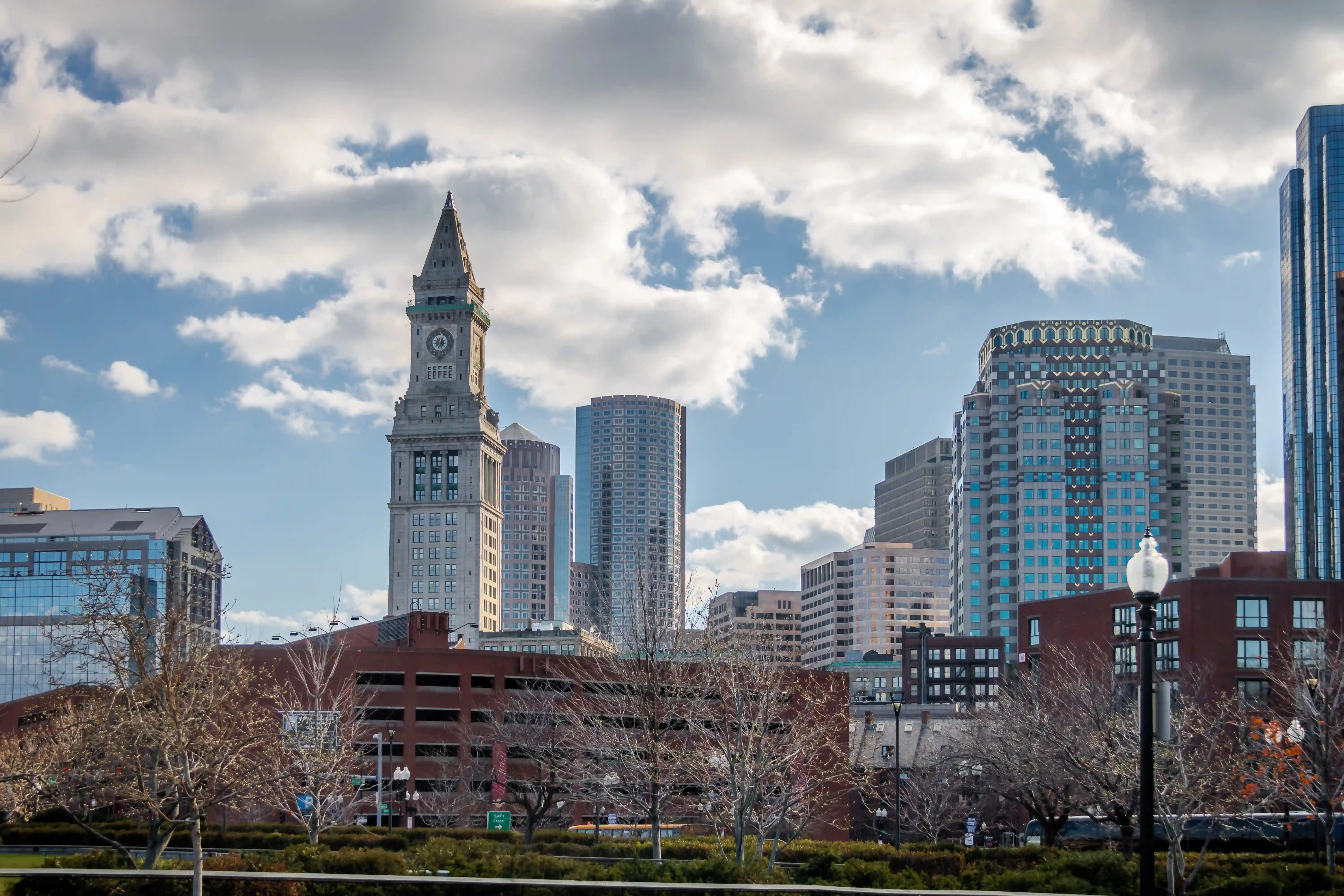 Boston skyline representing TRaViS pen testing solutions tailored for local businesses, enhancing cybersecurity protection.