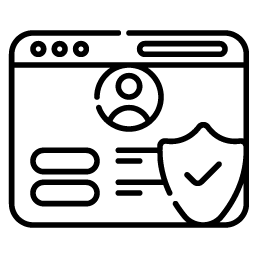 Icon representing domain tools.